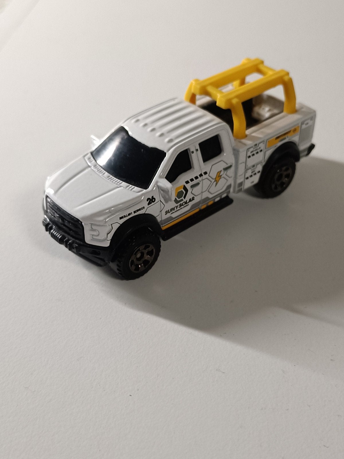 Matchbox Ford F-150 Raptor Suny Solar Speelgoedauto, Ophalen of Verzenden, Zo goed als nieuw