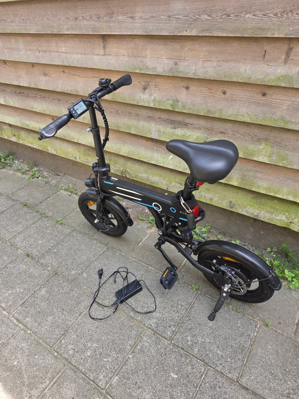 Elektrische vouwfiets 25km/u - Gebruikt, maar topfiets!, Gebruikt, Schijfrem, Ophalen, Overige merken