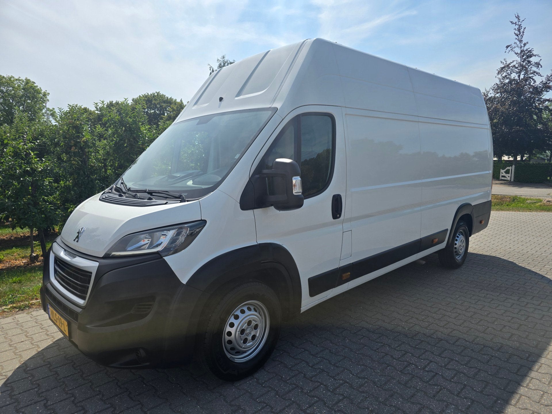 Peugeot Boxer 335 2.0 BlueHDI L3H2 Pro Airco Navi cruise Pdc, Auto's, Voorwielaandrijving, Stof, Gebruikt, 4 cilinders