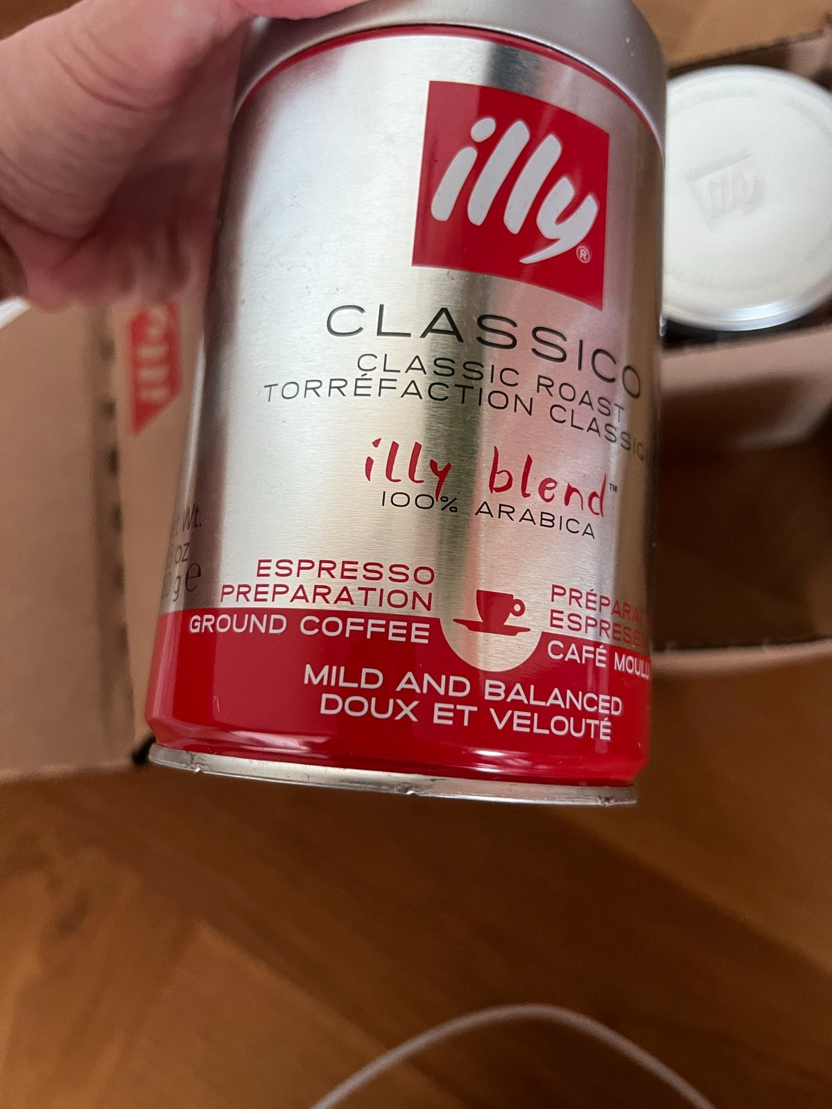 Illy Classico Espresso Gemalen Koffie - 5 blikken, Ophalen of Verzenden, Overige typen