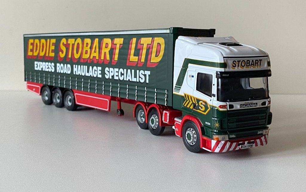 Corgi - Scania Topline 114 L -  380 Eddie Stobart Ltd., Ophalen of Verzenden, Nieuw, Bus of Vrachtwagen, Corgi