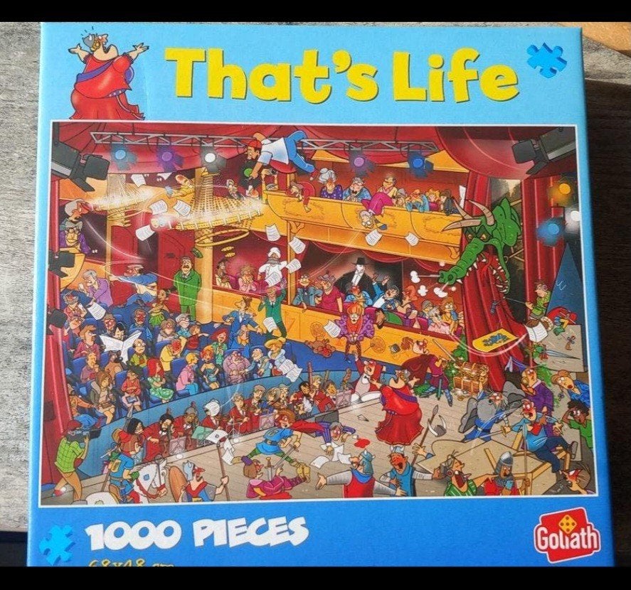 Nette complete  That's Life  puzzels 1000st, Ophalen, 500 t/m 1500 stukjes, Zo goed als nieuw