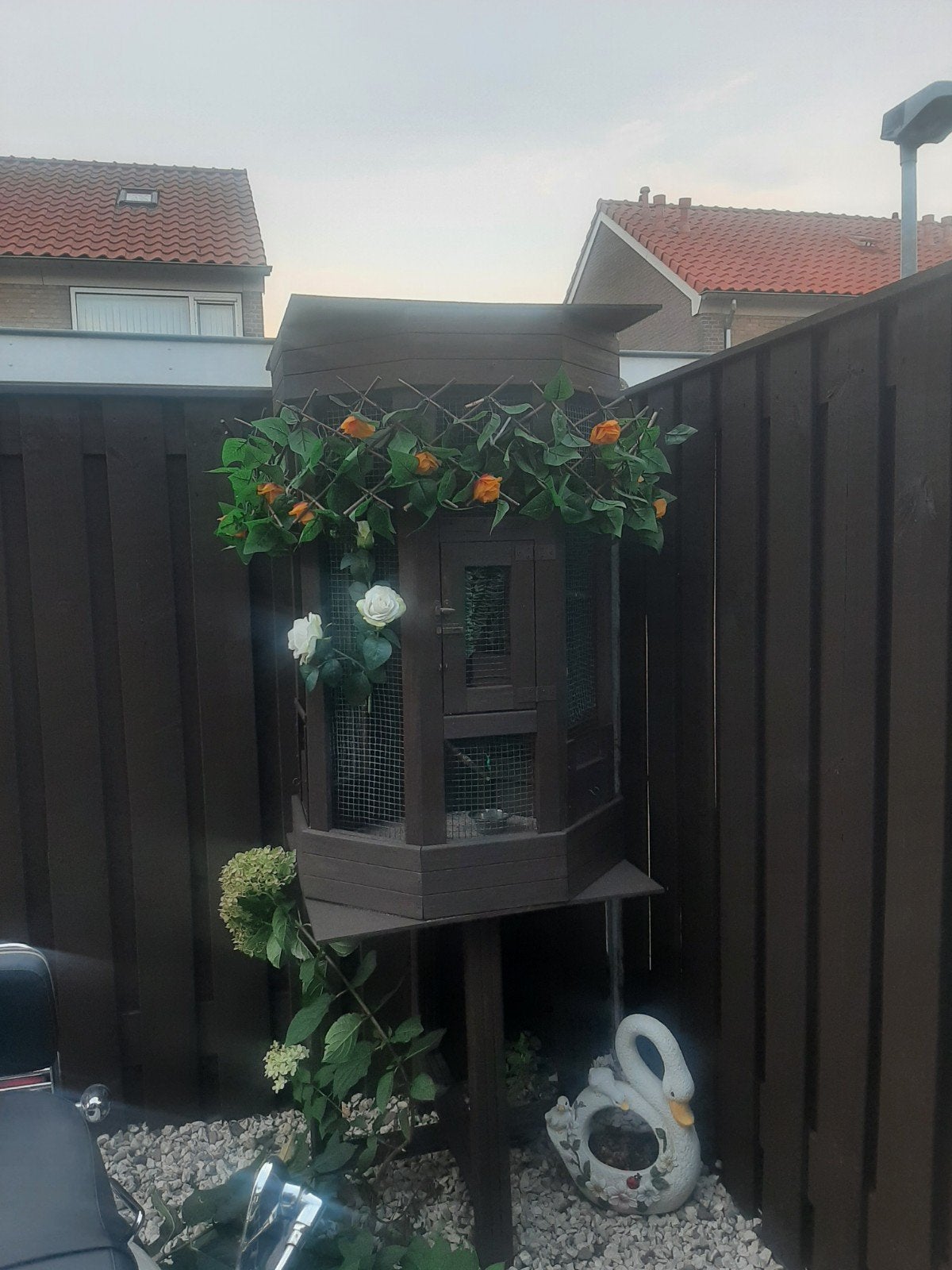 vogelkooi te koop, Ophalen, Zo goed als nieuw, Metaal, Vogelkooi