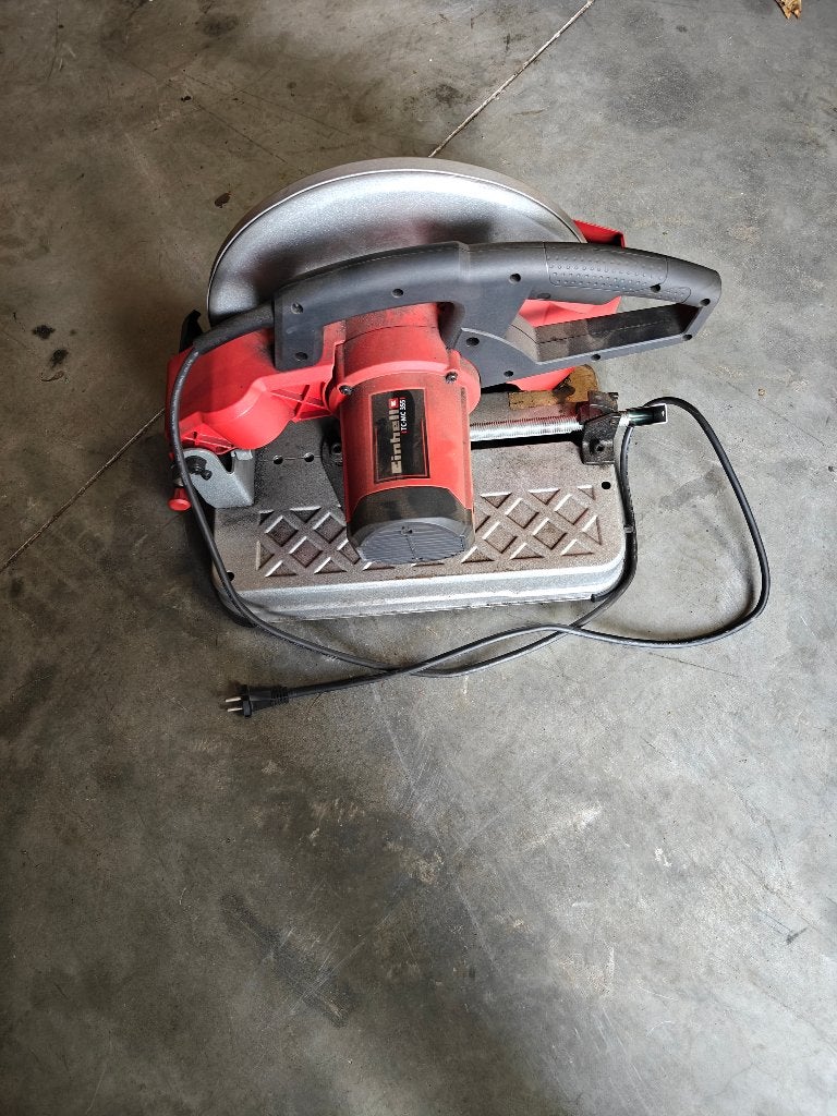 Einhell TC-MC 355 afkortzaag metaal, Gebruikt, 70 mm of meer, Overige typen, Einhell