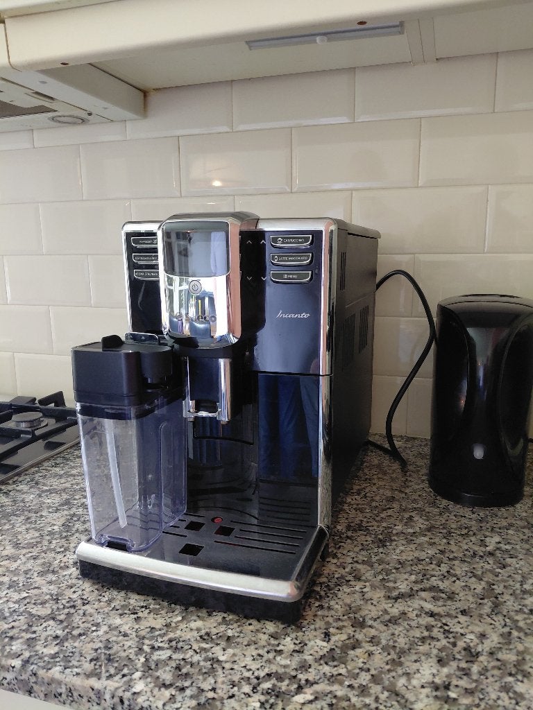 Saeco Incanto Koffiemachine, Witgoed en Apparatuur, Ophalen, Gebruikt, Koffiemachine, Koffiebonen