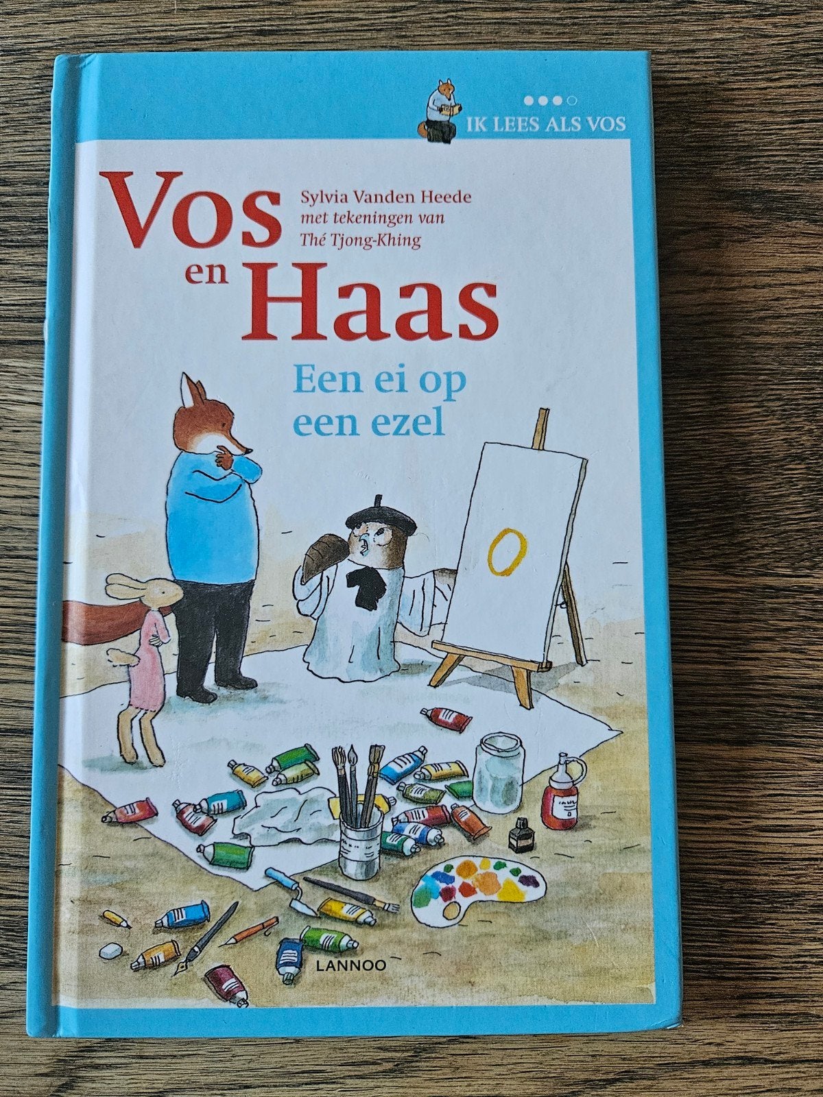 Vos en Haas: Een ei op een ezel - Sylvia Vanden Heede, Boeken, Ophalen of Verzenden, Zo goed als nieuw, Fictie algemeen