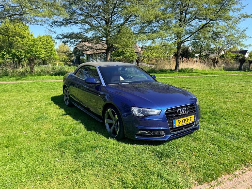 Audi A5 2.0 Tfsi 155KW Cabrio Quat. S-tr 2012 Blauw, Automaat, 4 cilinders, Overige kleuren, Vierwielaandrijving