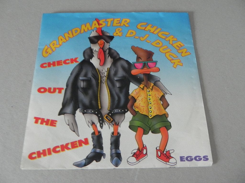 Vinyl single van Grandmaster Chicken & D.J. Duck, Gebruikt, 7 inch, Ophalen of Verzenden, Pop