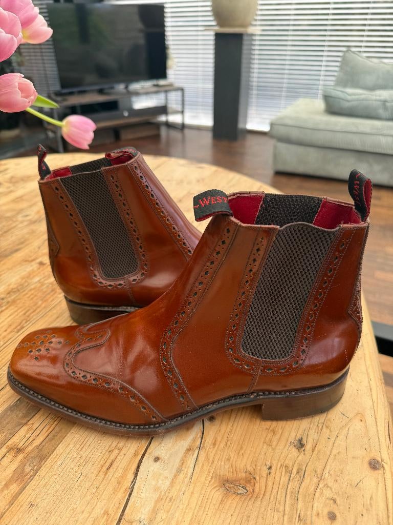 Jefferey West boots maat 9,5, Bruin, Verzenden, Boots, Jefferey West