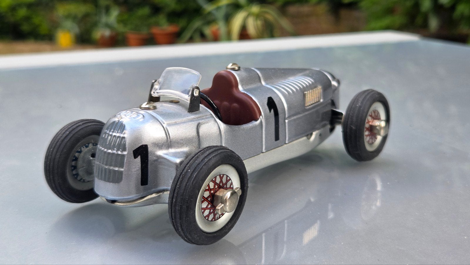 Schuco Studio Auto Union Audi Le Mans blikken modelauto, Ophalen of Verzenden, Gebruikt, Auto