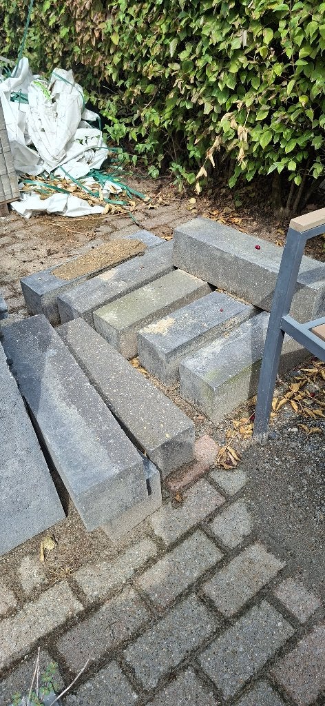 Gratis af te halen, Tuin en Terras, Ophalen, Gebruikt, Overige materialen