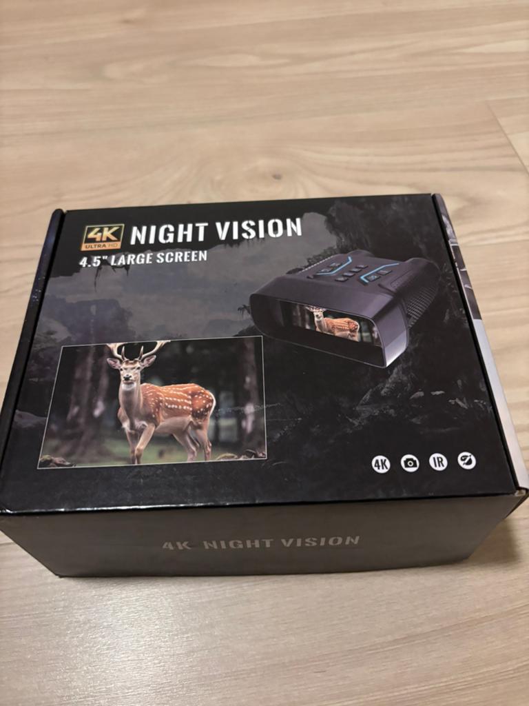 4K Nachtkijker met 4.5" Scherm - Alles is te zien!, Audio, Tv en Foto, Optische apparatuur | Verrekijkers, Overige typen, Nieuw