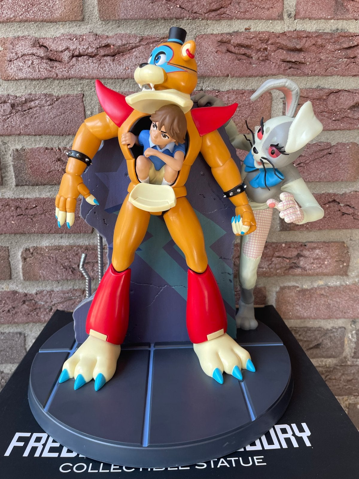 Funko FNAF Security Breach Freddy & Gregory Statue met doos, Verzamelen, Ophalen of Verzenden, Zo goed als nieuw