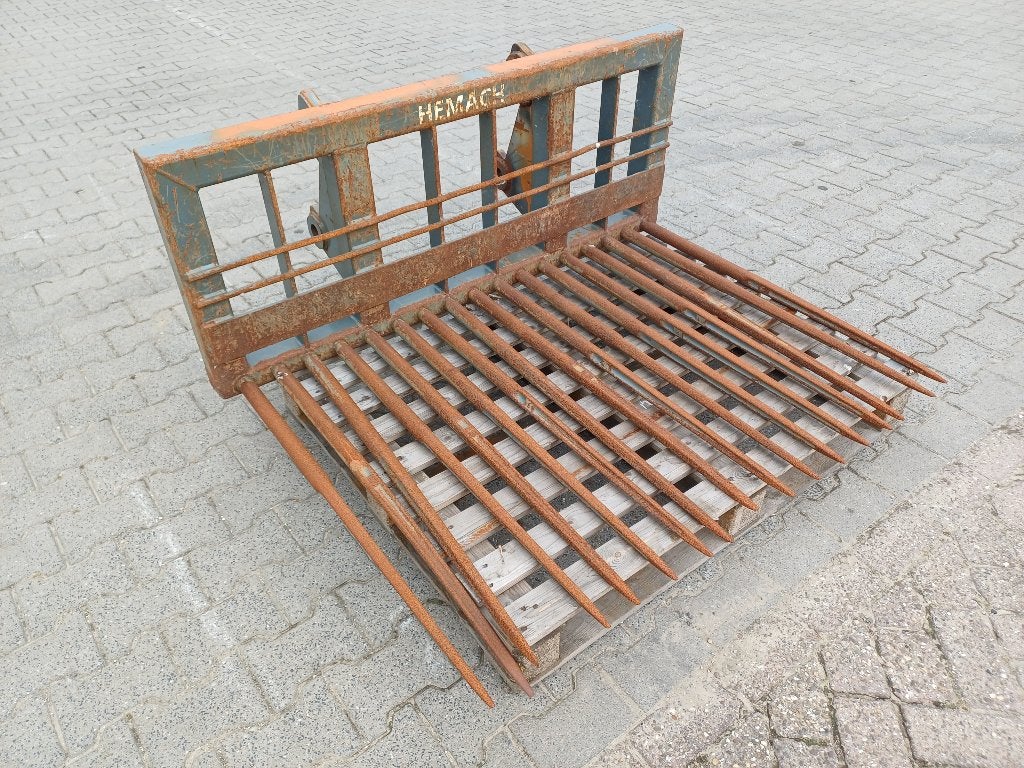Tegelriek, Palletvorken, Stenenklem, Puinbak, Aanhanger, Ophalen