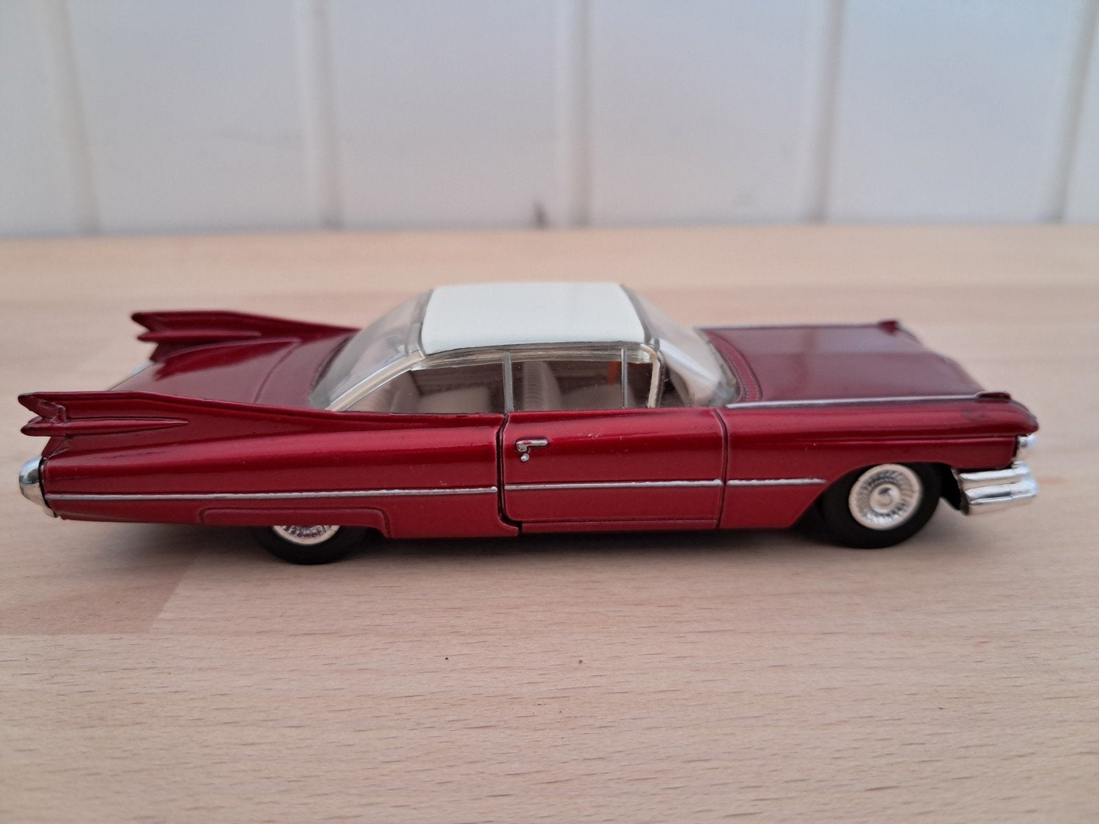 Cadillac Coupe Deville 1959, Ophalen of Verzenden, Gebruikt, Auto, Matchbox