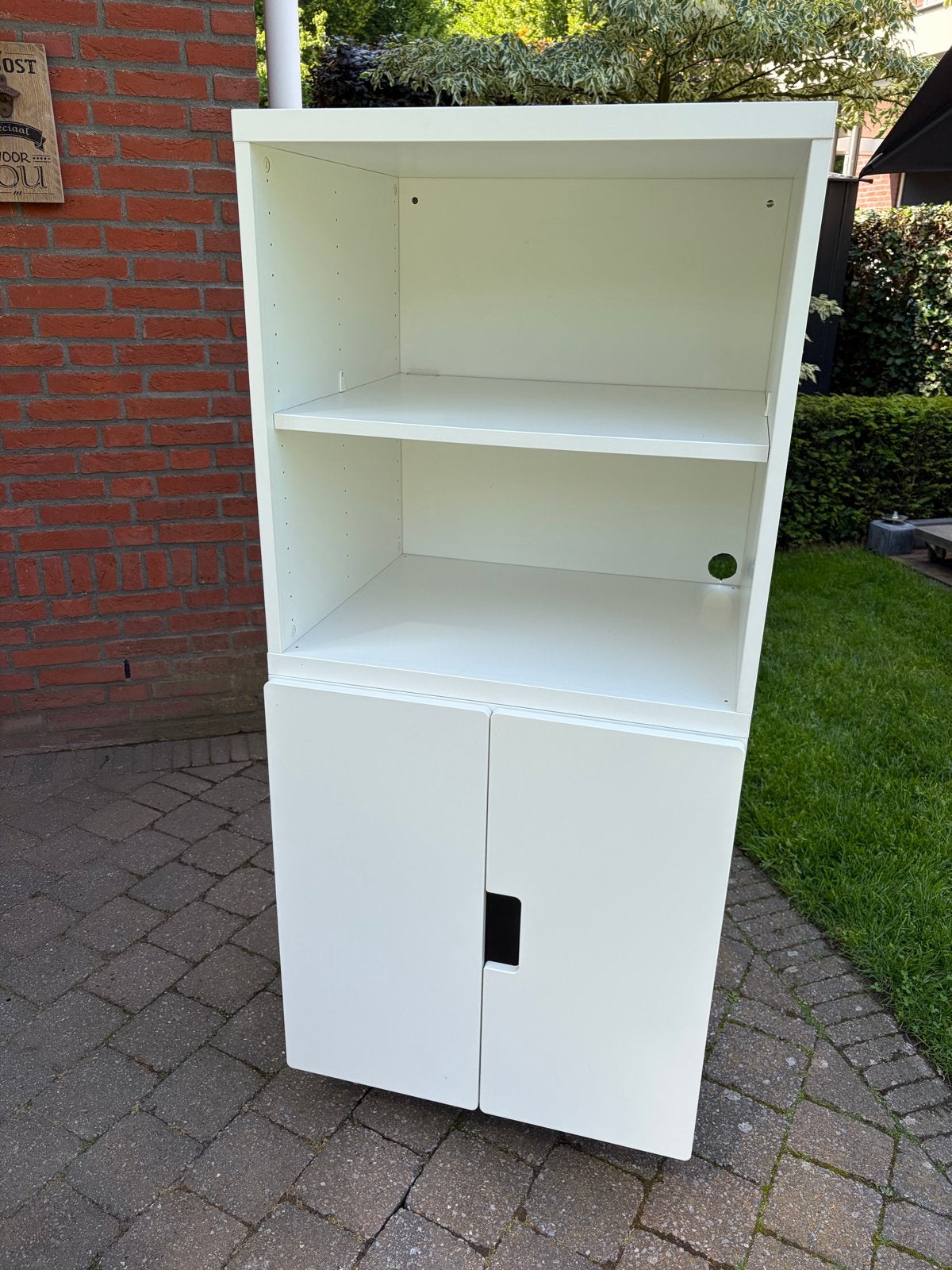 Ikea Stuva kast met open vakken en deuren, Ophalen, Minder dan 50 cm, Gebruikt, 150 tot 200 cm