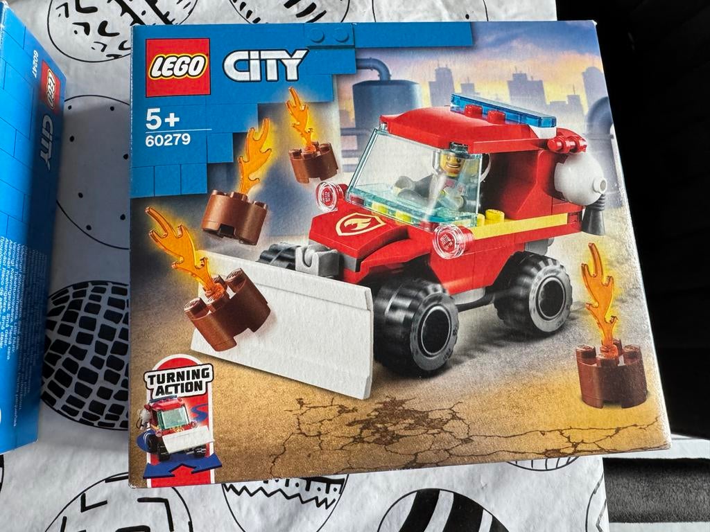 Lego City 60279 Brandweerwagen met sneeuwschuiver, City, Lego, Ophalen of Verzenden, Zo goed als nieuw