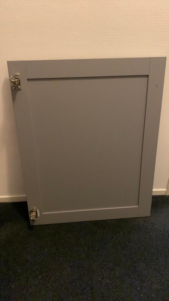Ikea Enhet keuken deur grijs 60 x 75 cm, Huis en Inrichting, Keuken | Keukenelementen, Ophalen, 50 tot 100 cm, Zo goed als nieuw