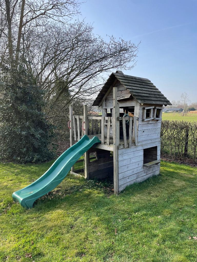Speelhuisje, Ophalen, Gebruikt, Hout