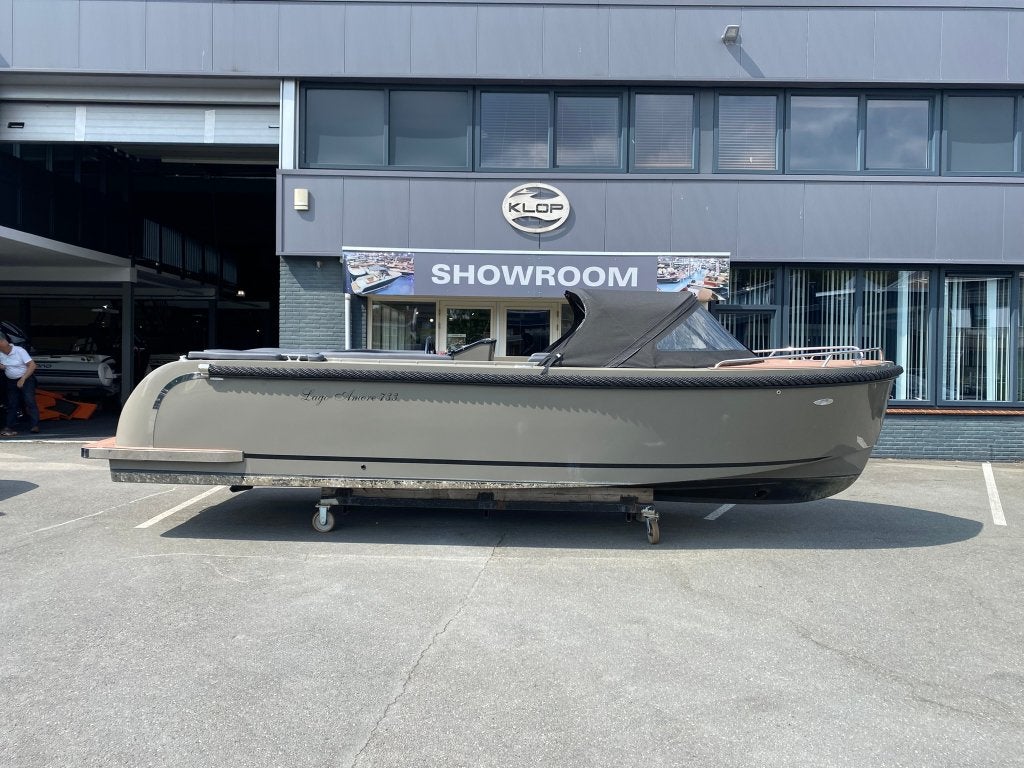 Lago Amore 733 met Suzuki 60 pk bouwjaar 2024, Watersport en Boten, Ophalen, 60 pk, Lago Amore, Zo goed als nieuw