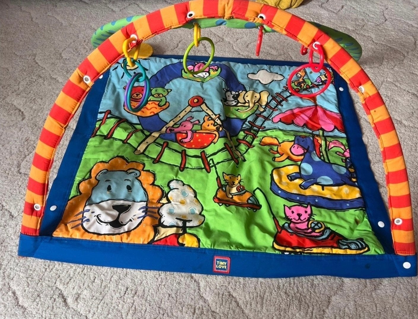 Tiny Love Gymini Deluxe 3D Activity Gym Speelkleed, Ophalen, Gebruikt, Speelkleed