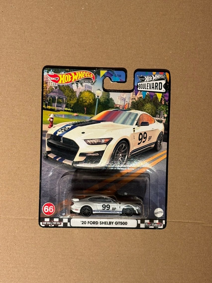 Hot Wheels Premium Ford Shelby Gt500, Ophalen of Verzenden, Zo goed als nieuw, Auto