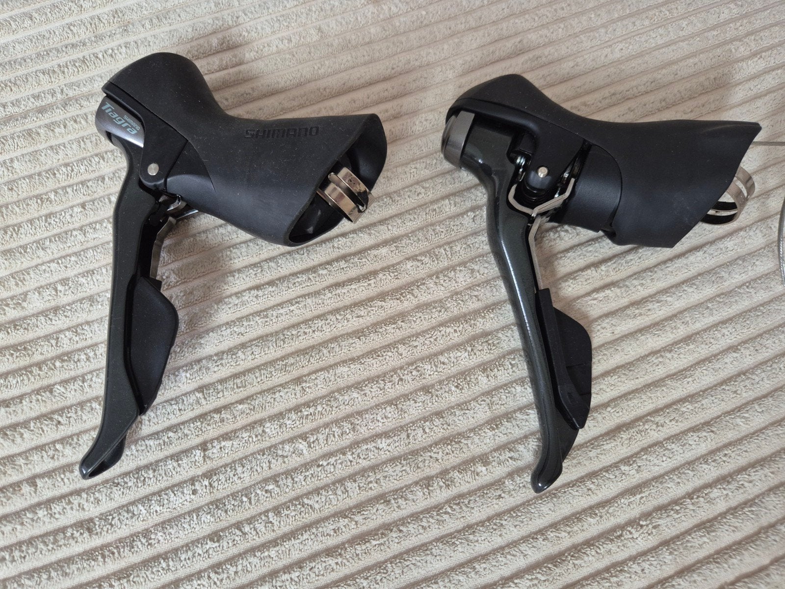 Shimano Tiagra Shifters, Remmen, Ophalen of Verzenden, Zo goed als nieuw, Aluminium