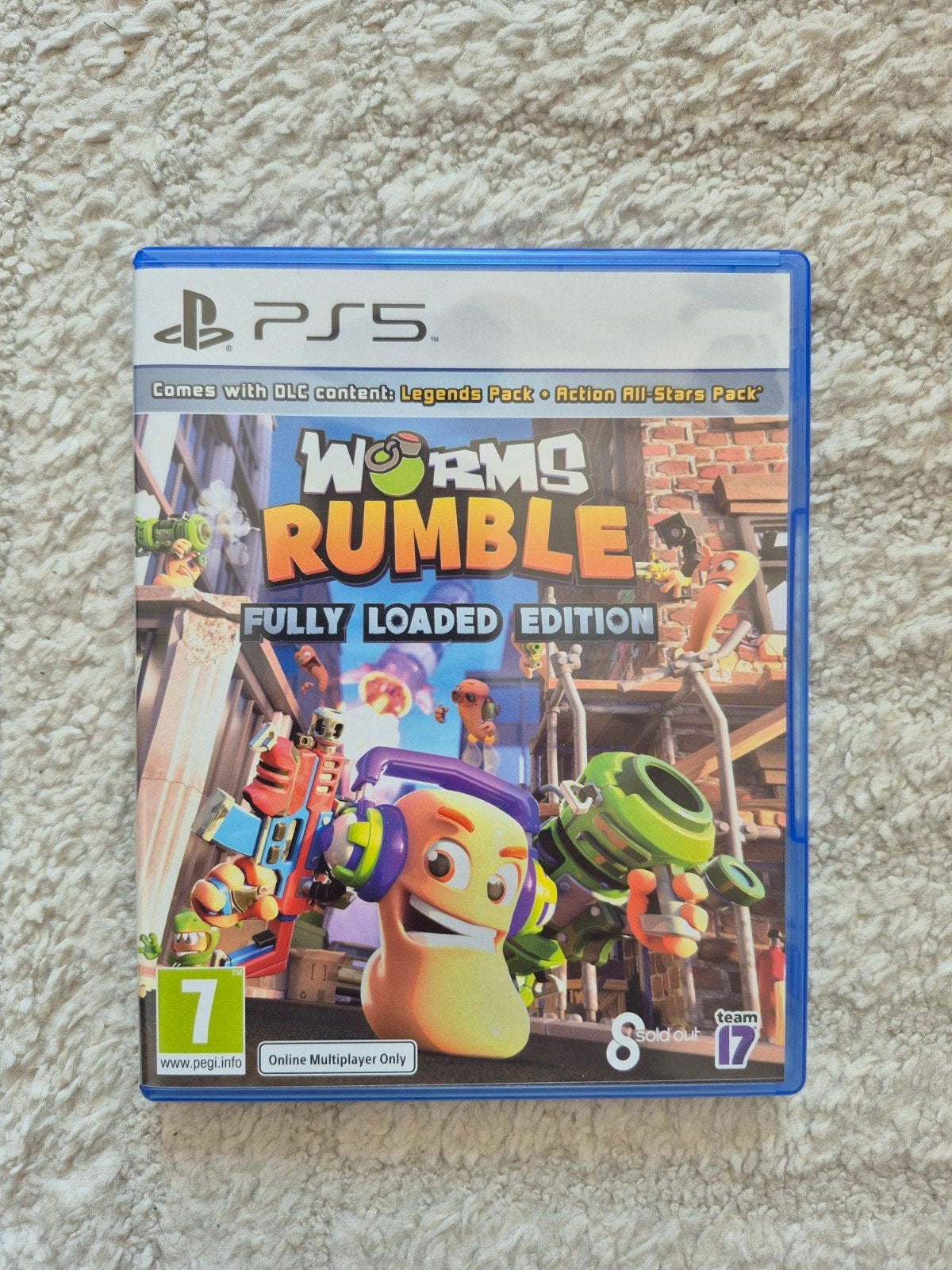 Worms Rumble game spel ps5 playstation 5, Ophalen of Verzenden, Zo goed als nieuw