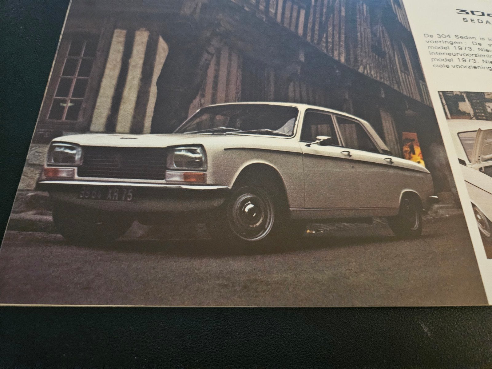 Brochure Peugeot 304 1973, Ophalen of Verzenden, Zo goed als nieuw, Peugeot