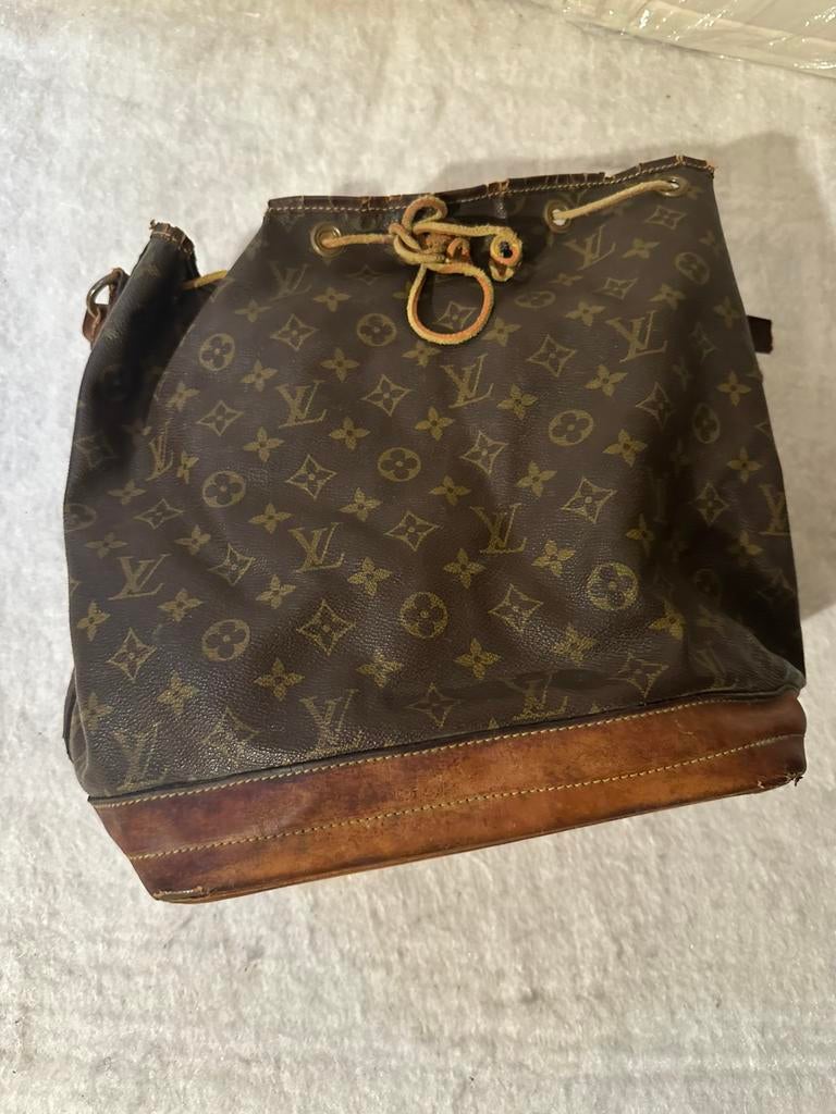 Louis vittuon vintage tas, Sieraden, Tassen en Uiterlijk, Ophalen of Verzenden, Zo goed als nieuw, Bruin, Handtas