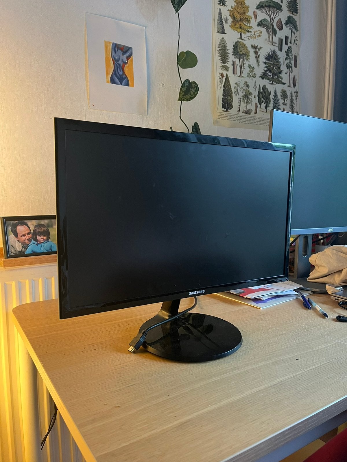 Monitor Samsung 22 inches, Computers en Software, Ophalen, Full HD, Zo goed als nieuw, VGA