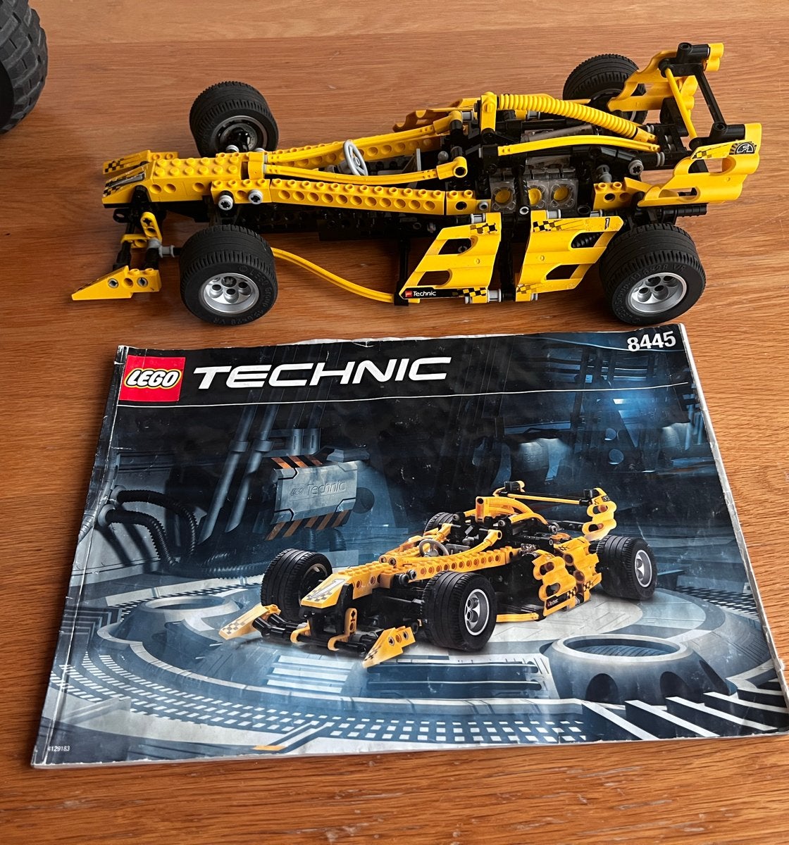 Lego Technic set: 8445 met instructies, Gebruikt, Lego, Ophalen of Verzenden, Complete set