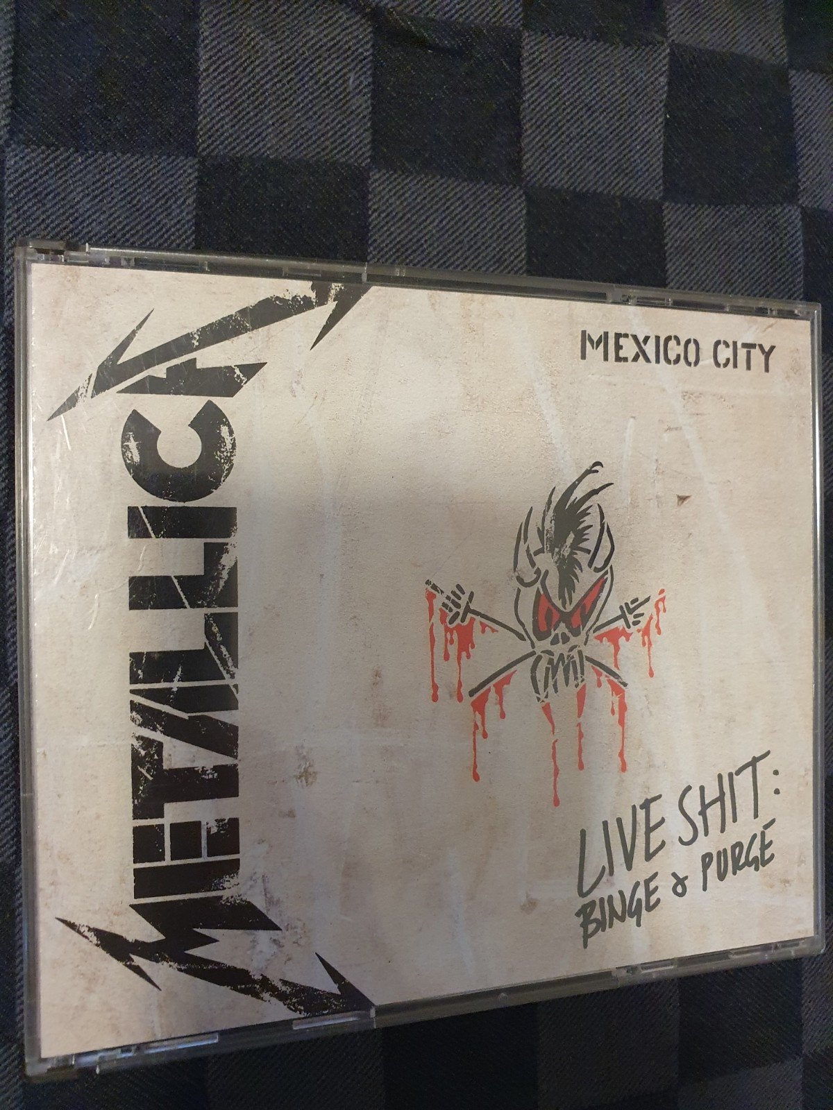 metallica live shit : binge & purge 3 cd box, Verzenden, Gebruikt