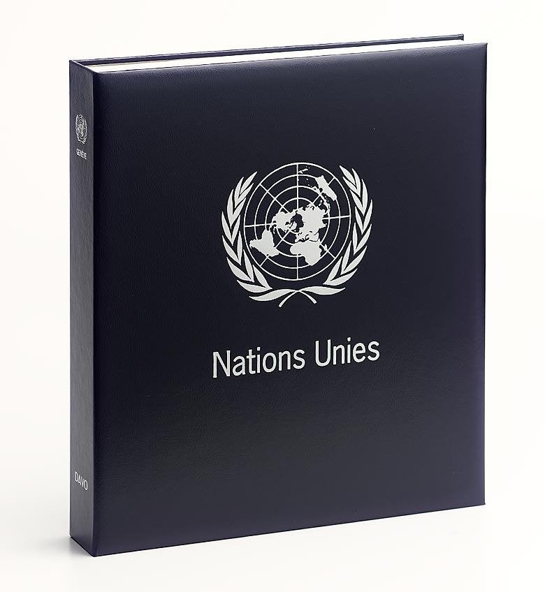 Luxe band postzegelalbum United Nations (Zonder Nummer), Postzegels en Munten, Postzegels | Toebehoren, Verzenden, Verzamelalbum