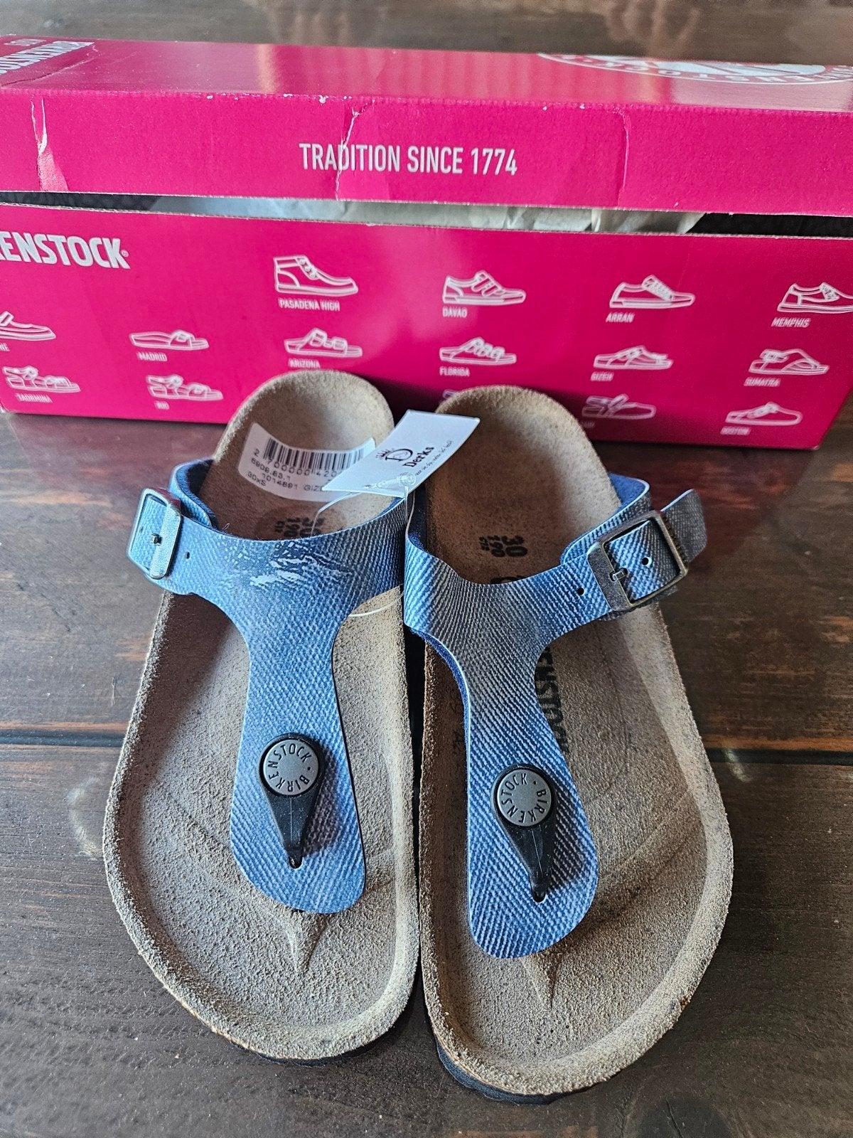 Nieuwe Birkenstock Kids Gizeh sandalen maat 30, Jongen of Meisje, Schoenen, Nieuw, Ophalen of Verzenden