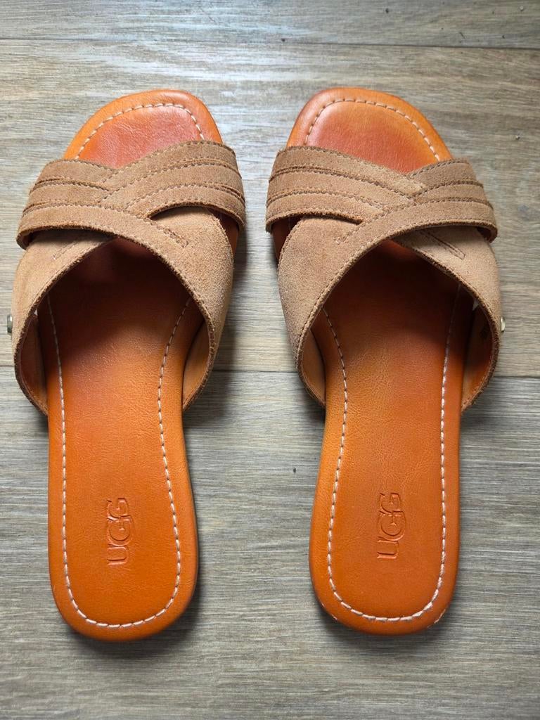 Ugg slippers, Kleding | Dames, Schoenen, Slippers, UGG, Beige, Ophalen of Verzenden
