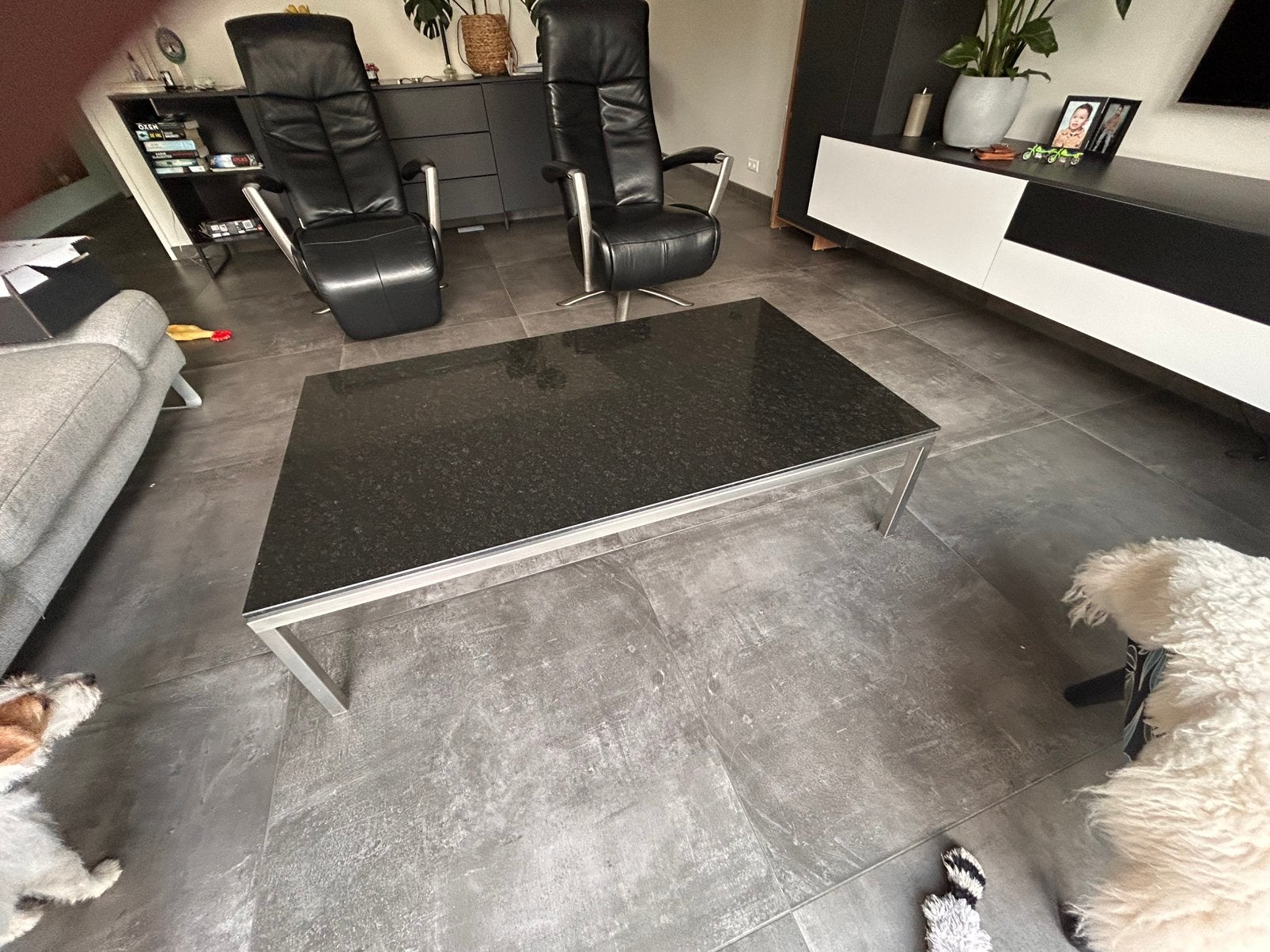 Moderne salontafel, Ophalen, 100 tot 150 cm, Modern en strak, Overige materialen
