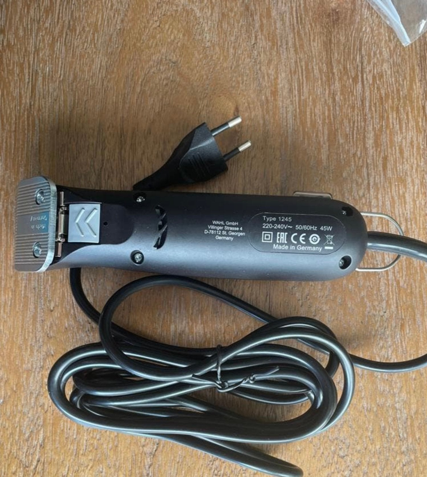 MOSER MAX 45 type 1245 voor trim / vachtverzorging., Dieren en Toebehoren, Honden-accessoires, Ophalen of Verzenden, Nieuw