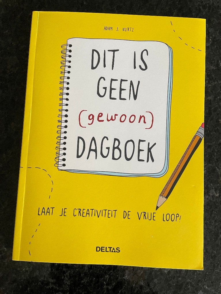 Nieuw: Dit is geen gewoon dagboek (Adam J. Kurtz), Ophalen of Verzenden, Nieuw, Adam J. Kurtz