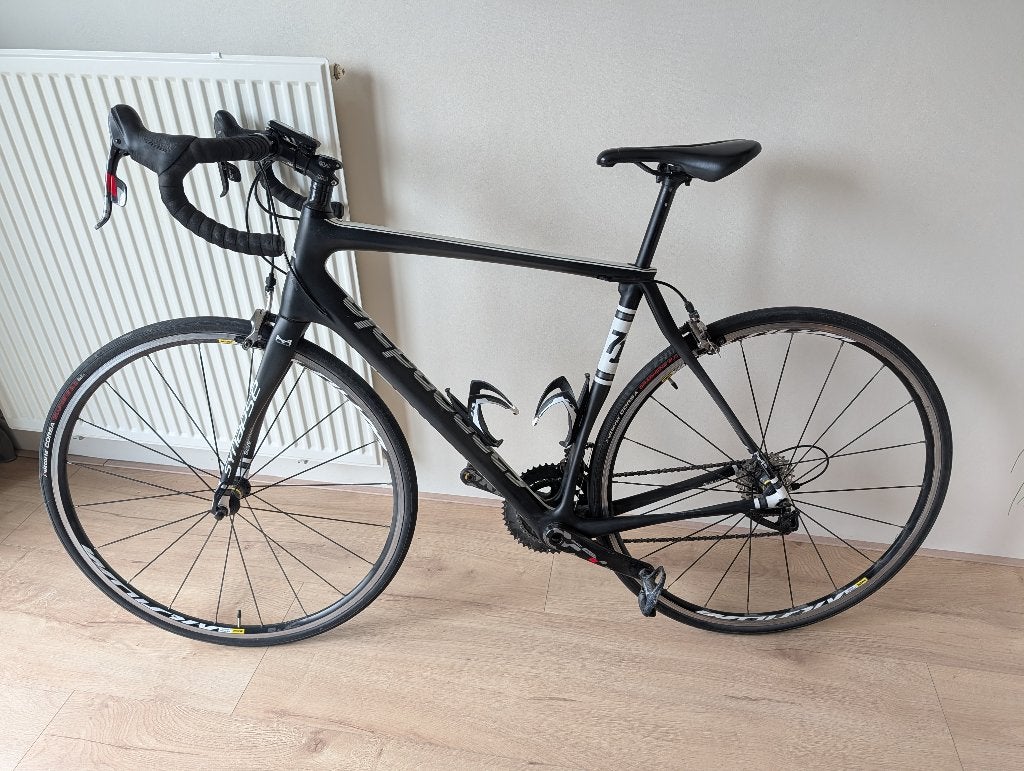 Wielrenfiets Cannondale Synapse Carbon SRAM RED afmontage, Fietsen en Brommers, 28 inch, Gebruikt, Carbon, Velgrem