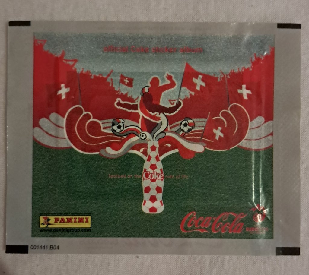 Panini EK Euro 2008 coca cola zakje zeldzaam, Verzamelen, Ophalen of Verzenden, Nieuw