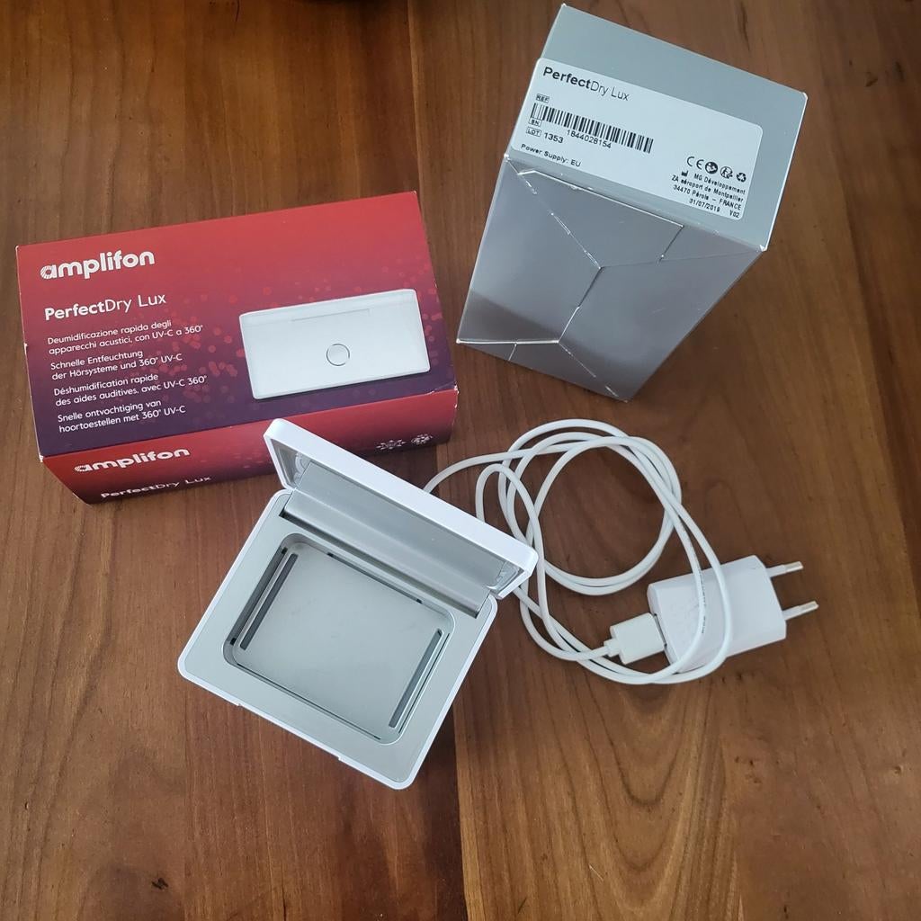 Amplifon perfectdry box lux, Ophalen of Verzenden, Zo goed als nieuw