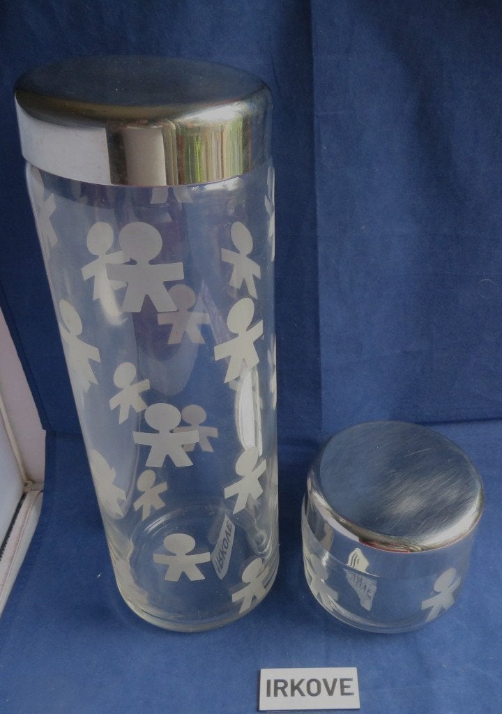 ALESSI TWEE KEUKEN POTTEN * In een Koop *, Gebruikt, Verzenden, Overige typen, Glas