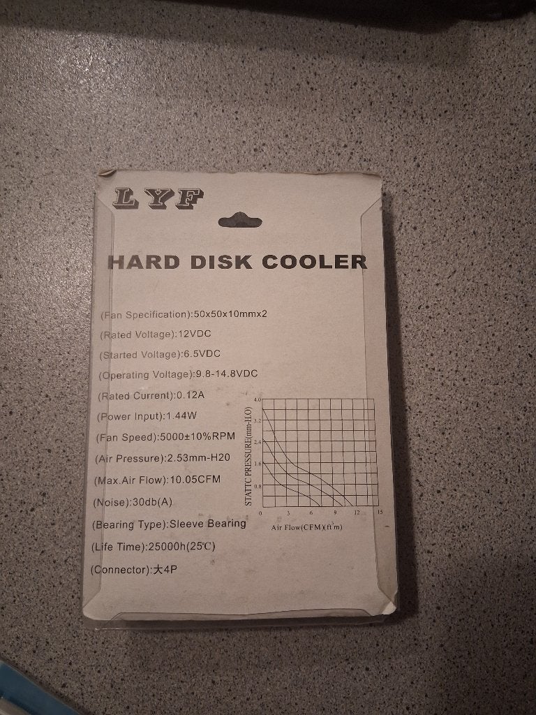 hard disk cooler, Computers en Software, Harde schijven, Ophalen of Verzenden, Nieuw, Desktop, Overige aansluitingen