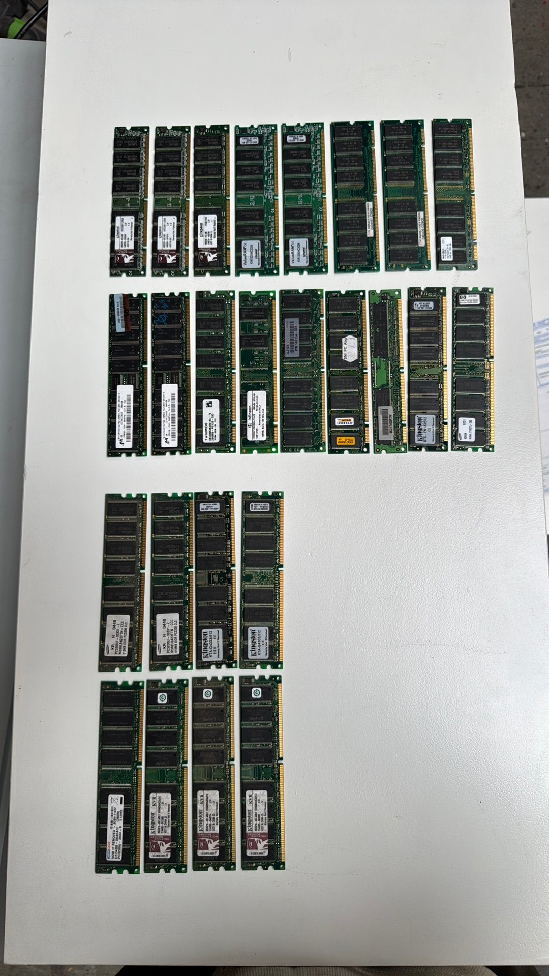 Collectie Ram 25 stuks, Computers en Software, Ophalen, Gebruikt, DDR, Desktop