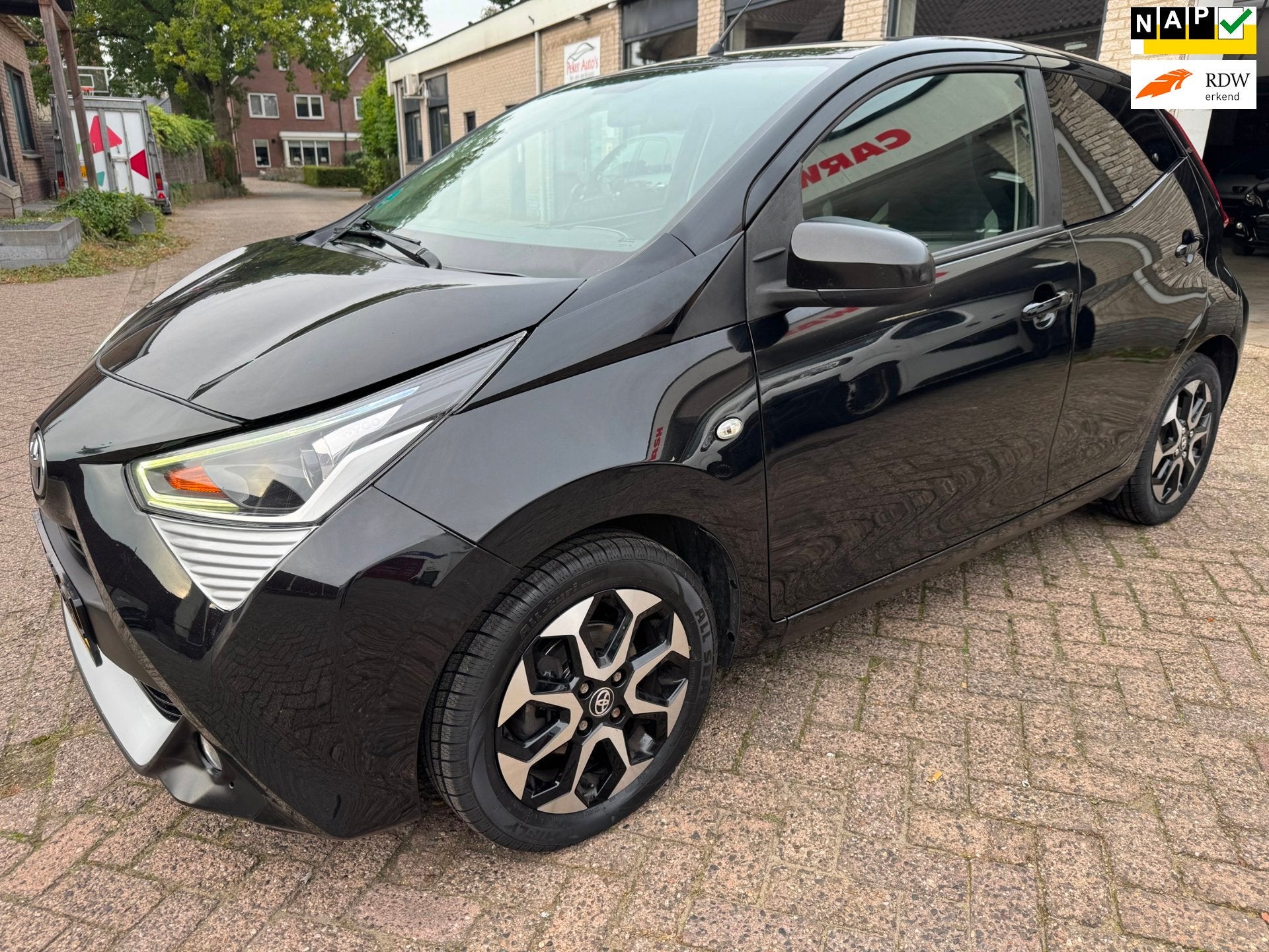 Toyota Aygo 1.0 VVT-i x-joy ORG 77689 KM NAP.O.H BOEKJES,GRO, Voorwielaandrijving, Dealer onderhouden, Verwarmde buitenspiegels