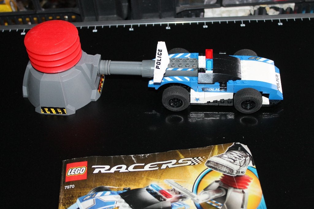 lego racers politieauto 7970, Lego, Compleet, Ophalen of Verzenden, Zo goed als nieuw