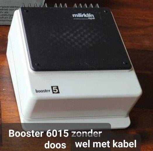 marklin Booster 6015, Ophalen of Verzenden, Zo goed als nieuw, Märklin, Transformator of Voeding