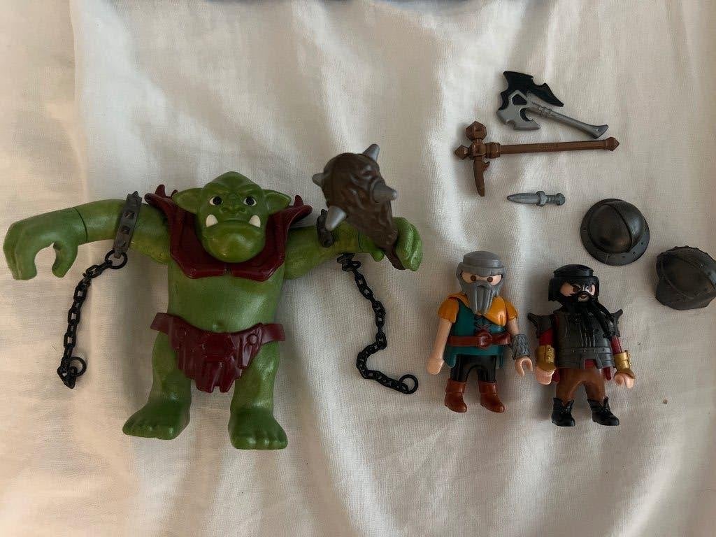 Playmobil 6004 trol groen, Ophalen of Verzenden, Zo goed als nieuw