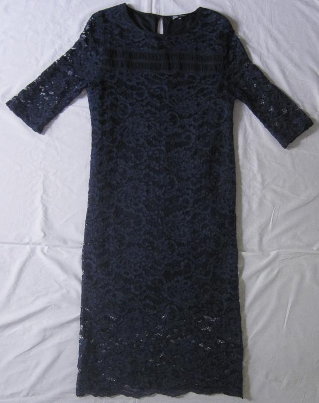 Didi jurk nieuw maat 40 donkerblauw kant met onderjurk, Overige typen, Blauw, Nieuw, Didi